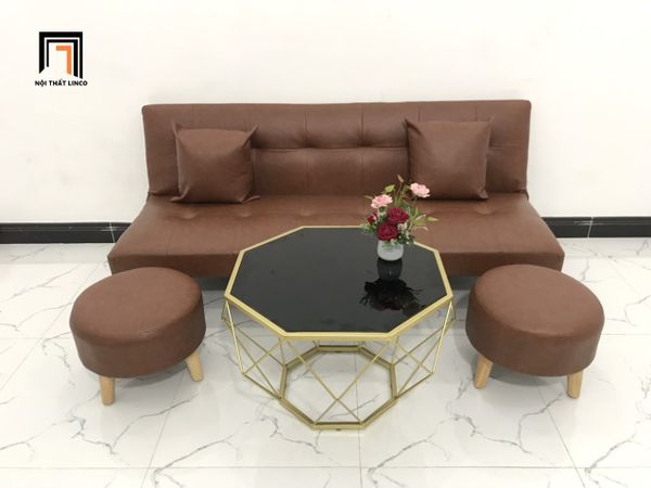 bộ ghế sofa da
