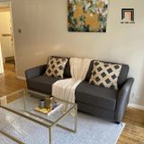  Ghế sofa băng văng xám phòng khách BT29 Helsley 1m9 giá rẻ 