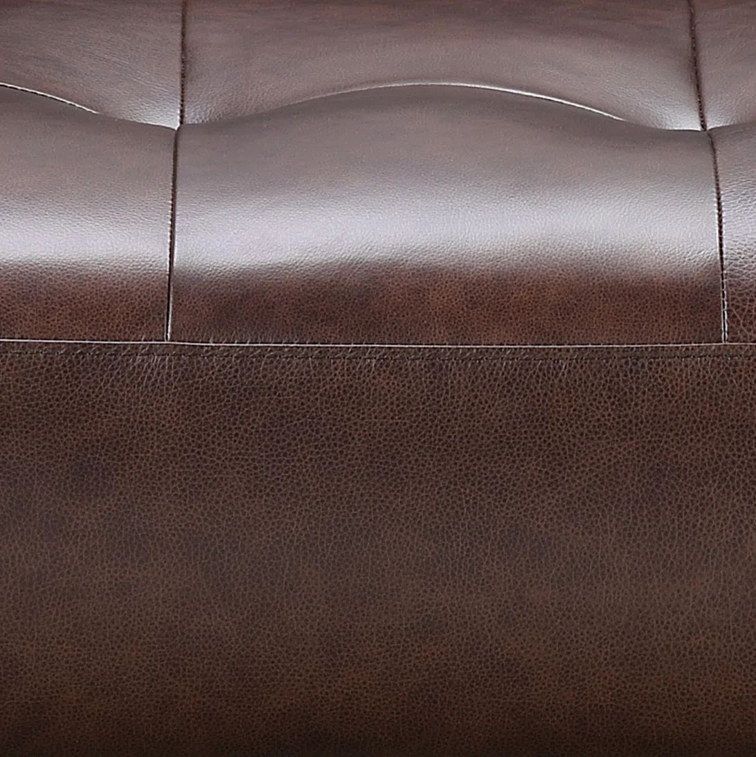  Bộ ghế sofa phòng khách cao cấp KT130 Foxcon da giả màu nâu 