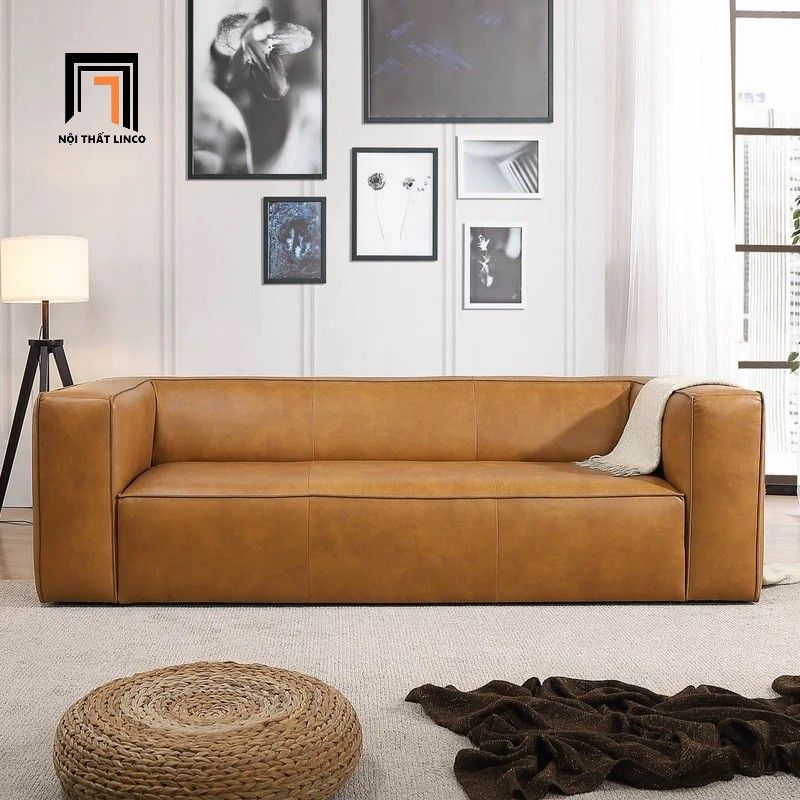  Ghế sofa băng BT9 Bezeme dài 2m da Pu văn phòng tiếp khách 