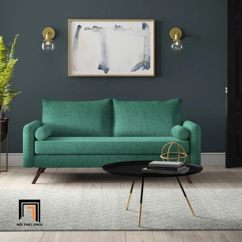  Ghế sofa băng giá rẻ BT4 Palas 1m9 bọc vải phòng khách nhỏ 