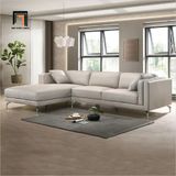  Ghế sofa góc chữ L GT103 2m4 x 1m6 da Pu cho phòng khách 