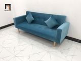  Bộ ghế sofa giường giá rẻ GBL2 2m màu xanh dương cho chung cư 