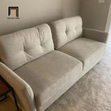 Ghế sofa băng văng xám phòng khách BT29 Helsley 1m9 giá rẻ 