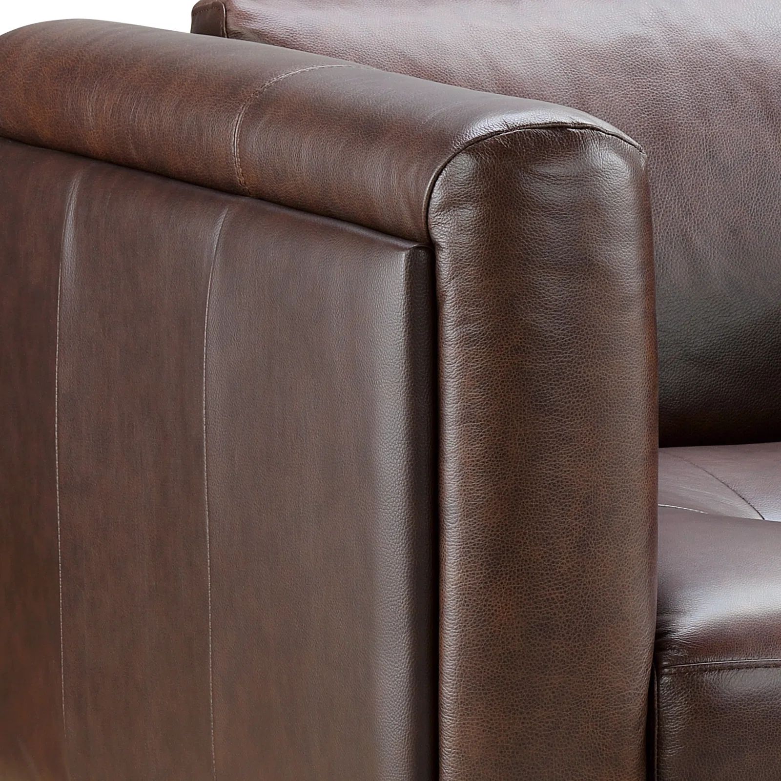  Bộ ghế sofa phòng khách cao cấp KT130 Foxcon da giả màu nâu 