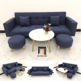  Bộ ghế sofa giường nằm 2m GBL2 thông minh màu xanh đậm 