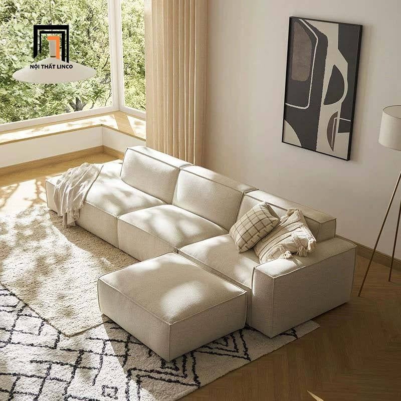  Bộ ghế sofa góc L GT271 Cary 2m5 x 2m phòng khách gia đình 
