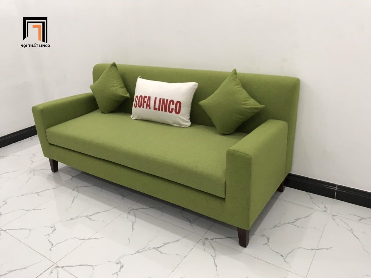  Bộ ghế sofa băng xanh lá 1m9 BL7 Rober phòng khách gia đình 