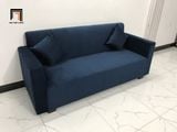  Bộ ghế sofa băng xanh đậm BL14 Pakita dài 1m9 vải nhung mềm 
