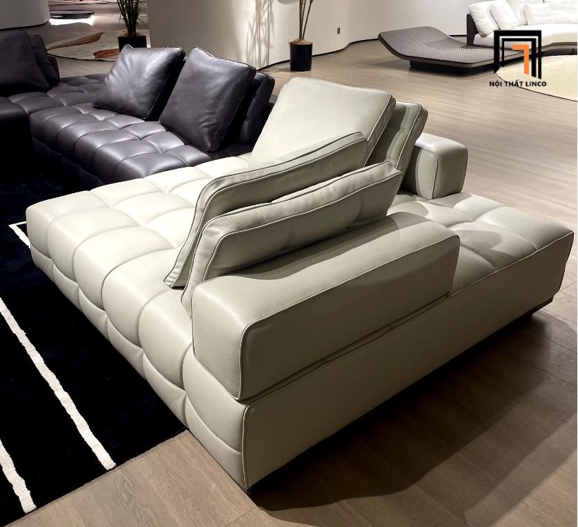  Ghế sofa chữ U UT24 Seneca phối màu sang trọng, nổi bật 