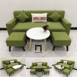  Bộ ghế sofa băng xanh lá 1m9 BL7 Rober phòng khách gia đình 