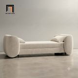  Ghế sofa bench nỉ màu xám ghi SB38 Tioge dài 1m4 giá rẻ 