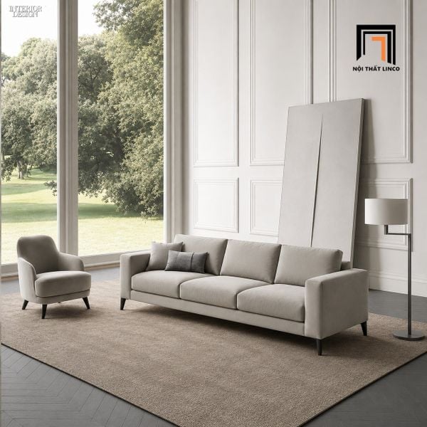 sofa phòng khách dài 2m2