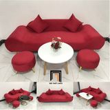  Bộ ghế sofa băng văng thuyền BL9 SFT dài 2m xanh đậm 