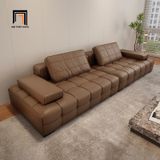  Ghế sofa văng dài 2m8 hiện đại BHQ66 Windsor bọc da đẹp 