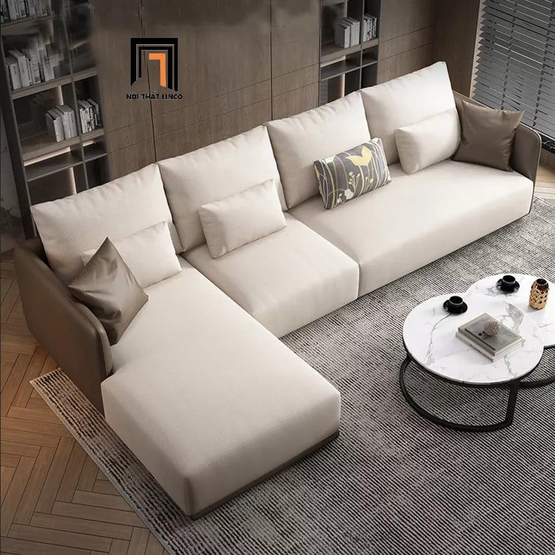  Bộ ghế sofa góc GT25 Nordic 3m x 1m6 da công nghiệp chống trầy 