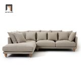  Ghế sofa góc L GT58 Lazare 2m4 x 1m6 phong cách cổ điển 