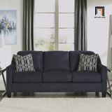  Bộ ghế sofa phòng khách sang trọng KT19 Canchola vải bố nỉ xám 