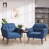  Ghế sofa đơn màu cam hiện đại DT97 Chopda phòng khách đẹp 