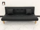  Bộ ghế sofa bed bật giường GBL1 da giả đen giá rẻ dài 1m7 
