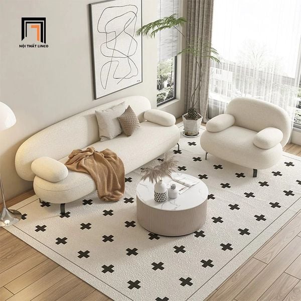 sofa phòng khách dài 2m