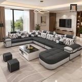  Ghế sofa U sang trọng UT38 Marula dài 3m6 cho gia đình 