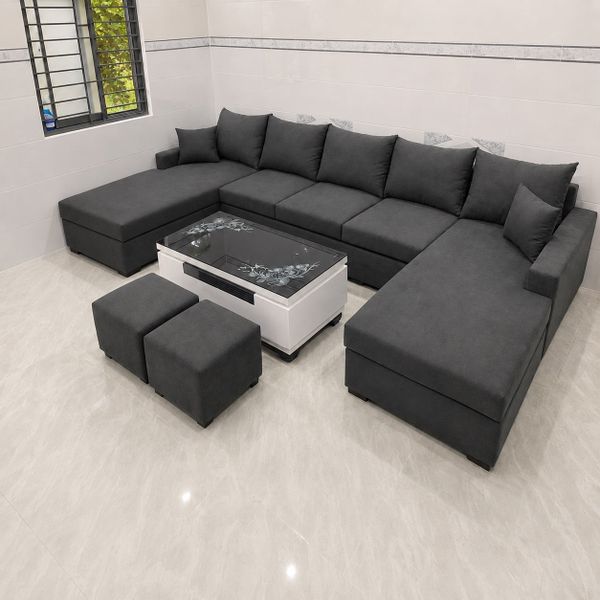 sofa chữ U dài 3m2