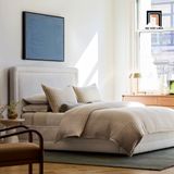  Giường ngủ màu trắng kem xinh GN127 Chula vải lông cừu mềm 