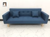  Bộ ghế sofa giường nằm dài 2m GBL2 xanh dương vải nỉ bố 