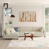  Bộ ghế sofa góc giá rẻ GT99 Sandid 2m5 x 1m6 gia đình 