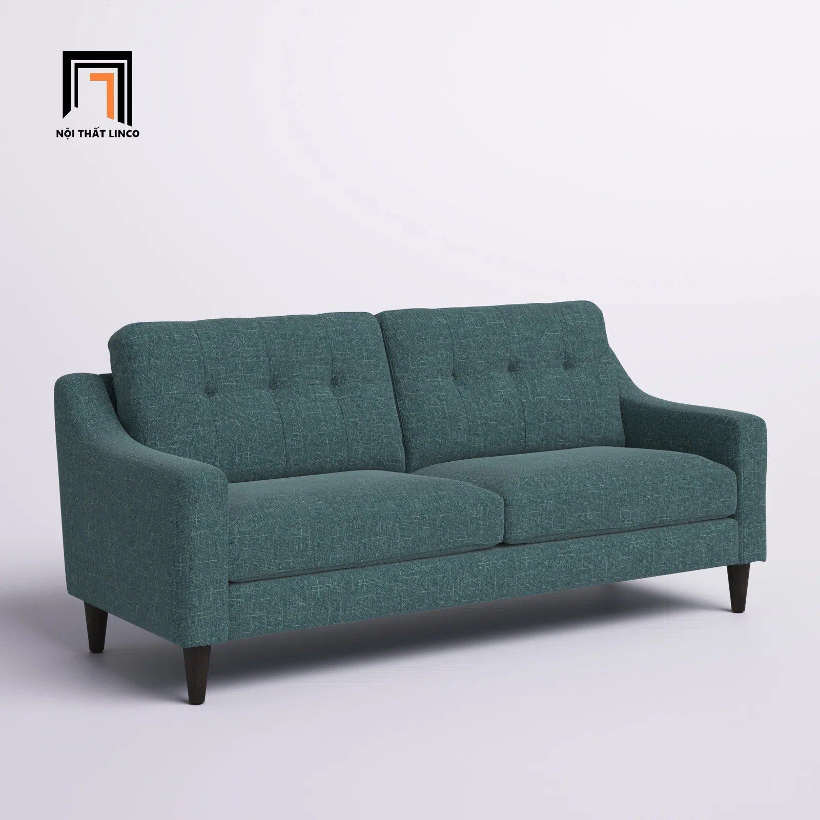  Ghế sofa băng vải nỉ nhỏ gọn 1m9 BT40 Tilton cho phòng ngủ 