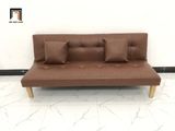  Bộ ghế sofa bed giường nằm 1m7 phòng khách GBL1 giả da nâu 