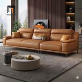  Sofa băng da sang trọng BHQ79 Niata 2m3 kiểu dáng hiện đại 