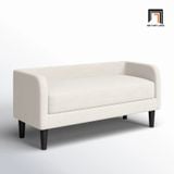  Ghế sofa bench vải nỉ SB10 Saifaan dài 1m3 phòng ngủ nhỏ gọn 