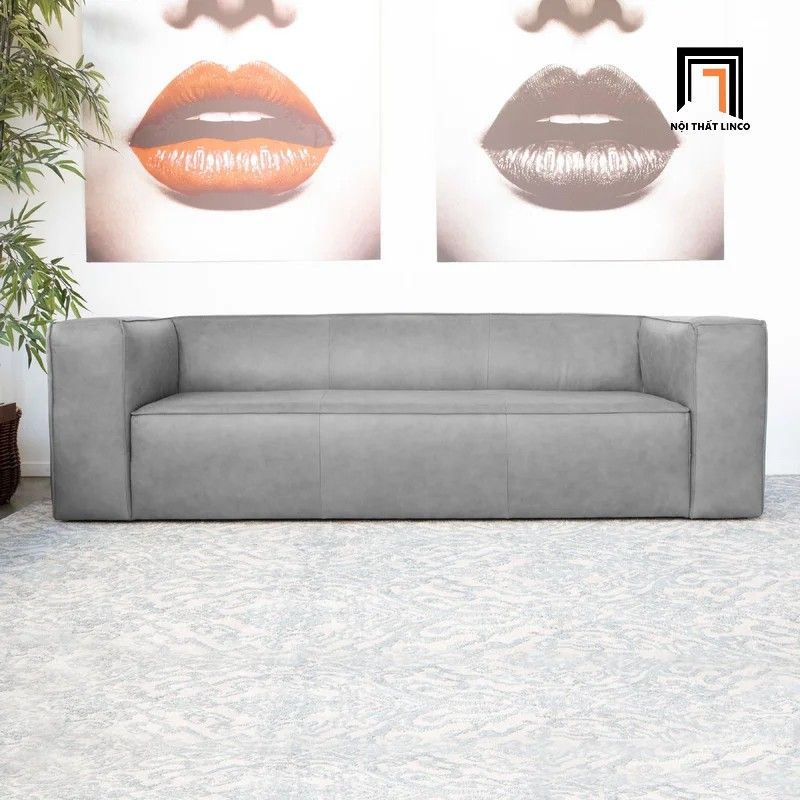  Ghế sofa băng BT9 Bezeme dài 2m da Pu văn phòng tiếp khách 