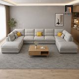  Sofa U vải nỉ UT86 Vista 3m5 x 2m05 cao cấp 