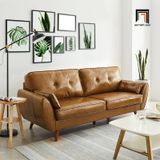  Ghế sofa đơn da công nghiệp DT77 Rothry phòng khách đẹp 