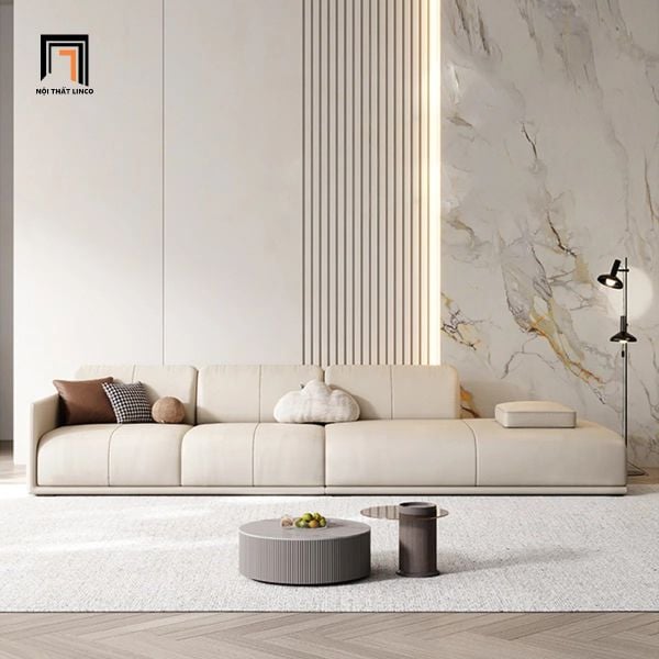 ghế sofa 2m6 bọc da