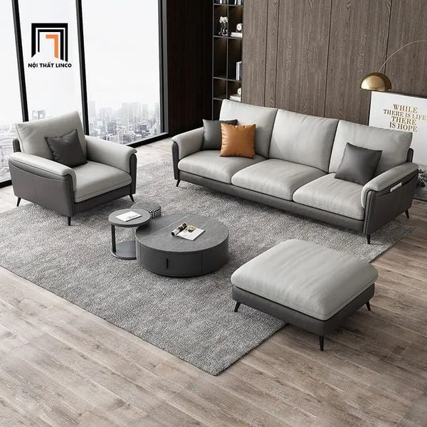 sofa phòng khách dài 2m1