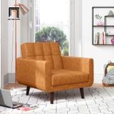  Ghế sofa đơn 1 chỗ ngồi DT5 Gaige giả da cho văn phòng 