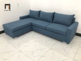  Bộ bàn ghế sofa góc GL1 2m2 x 1m6 màu xanh dương giá rẻ 