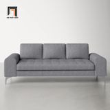  Ghế sofa băng giật lún dài 2m màu xám BT39 Glenn chân inox 