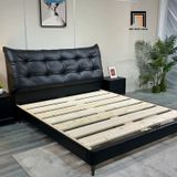  Giường ngủ da Pu màu nâu GN90 Upton 1m6 x 2m giá rẻ 