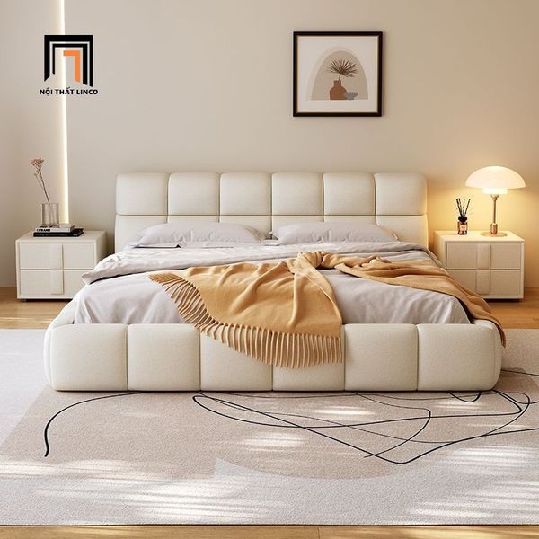 giường ngủ da công nghiệp