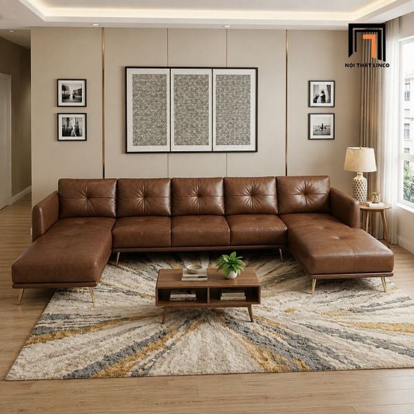 sofa chữ U dài 3m1
