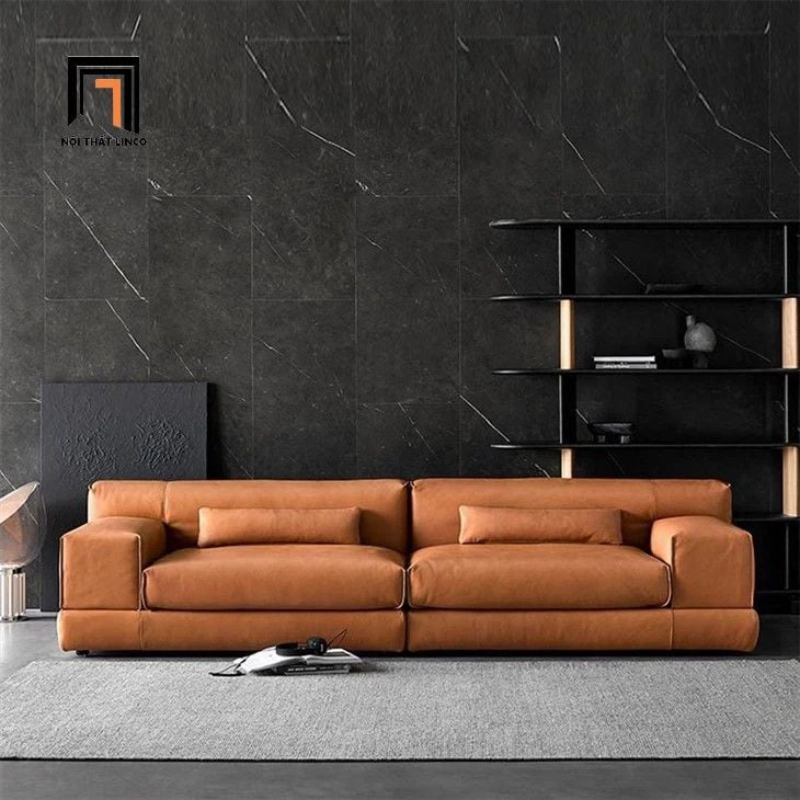  Ghế sofa băng da sang trọng BHQ55 Paguate 2m4 cho sảnh chờ 