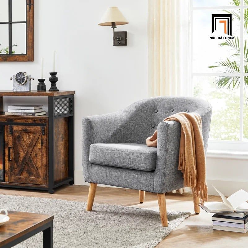  Ghế sofa đơn trang trí DT7 Dreer phòng khách nhỏ xinh xắn 