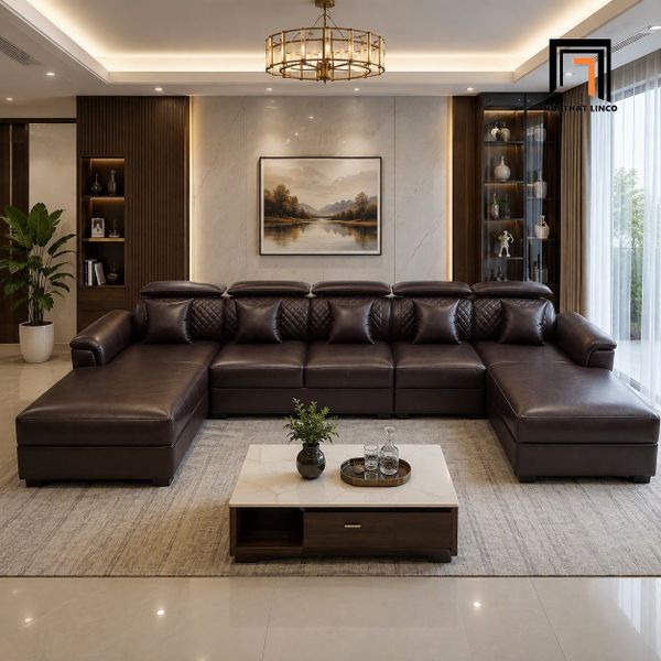 sofa chữ U dài 3m3