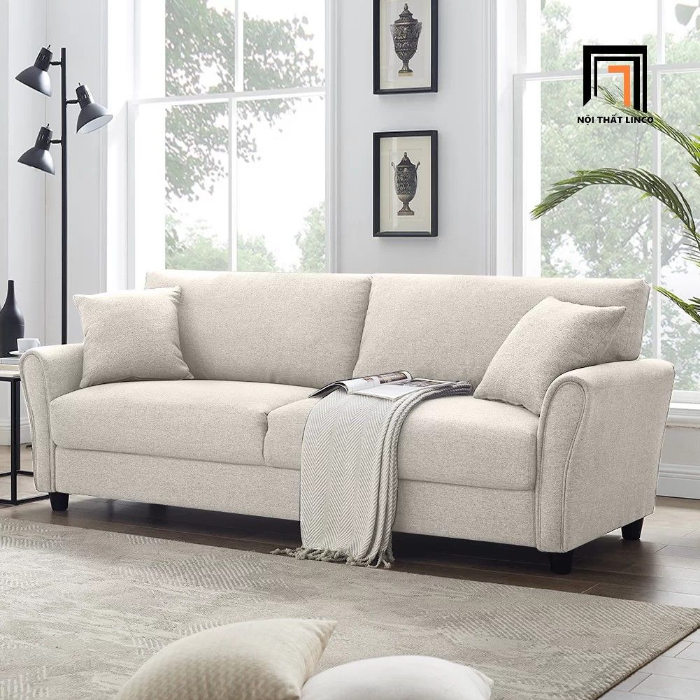  Ghế sofa văng phòng khách BT30 Iceola 2m phong cách châu Âu 