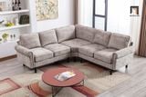  Bộ ghế sofa góc L châu Âu 2m4 x 2m4 GT68 Winston sang trọng 